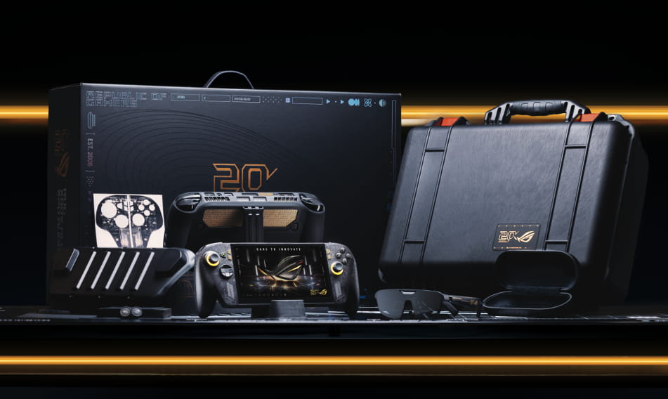满级信仰 收藏价值MAX！ROG XBOX掌机X 20周年版预约开启